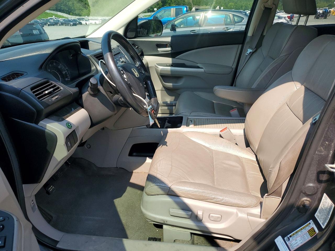 2013 Honda Cr-v Exl Gray vin: 5J6RM3H79DL022043