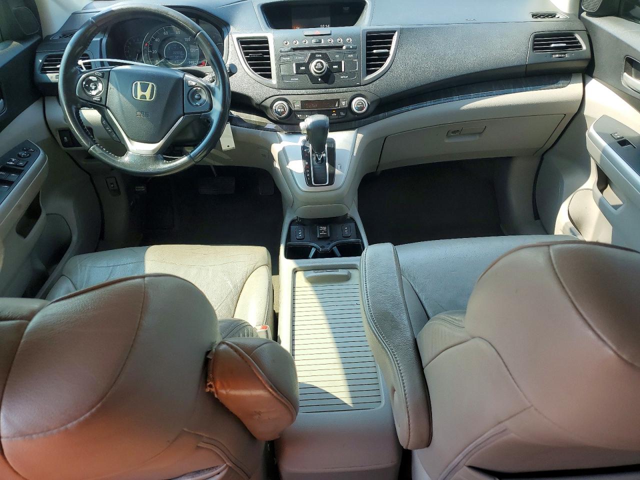 2013 Honda Cr-v Exl Gray vin: 5J6RM3H79DL022043