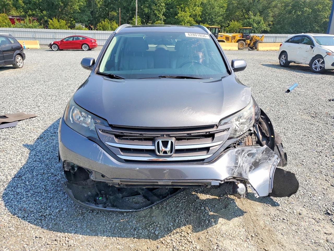 2013 Honda Cr-v Exl Gray vin: 5J6RM3H79DL022043