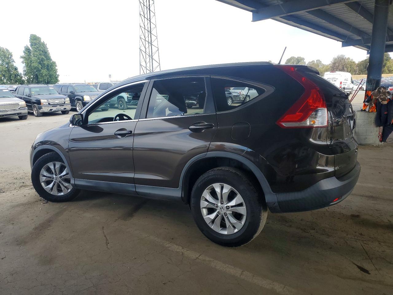 2013 Honda Cr-v Exl Brown vin: 5J6RM3H79DL033558