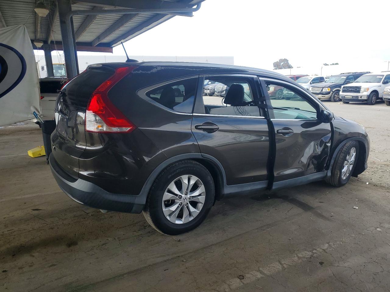 2013 Honda Cr-v Exl Brown vin: 5J6RM3H79DL033558