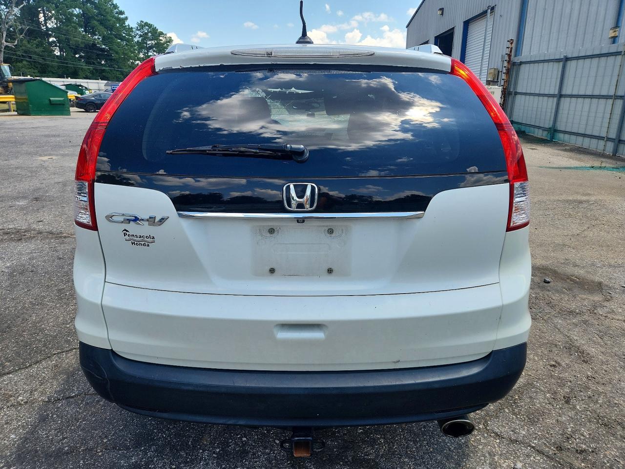 2014 Honda Cr-v Exl White vin: 5J6RM3H79EL020584