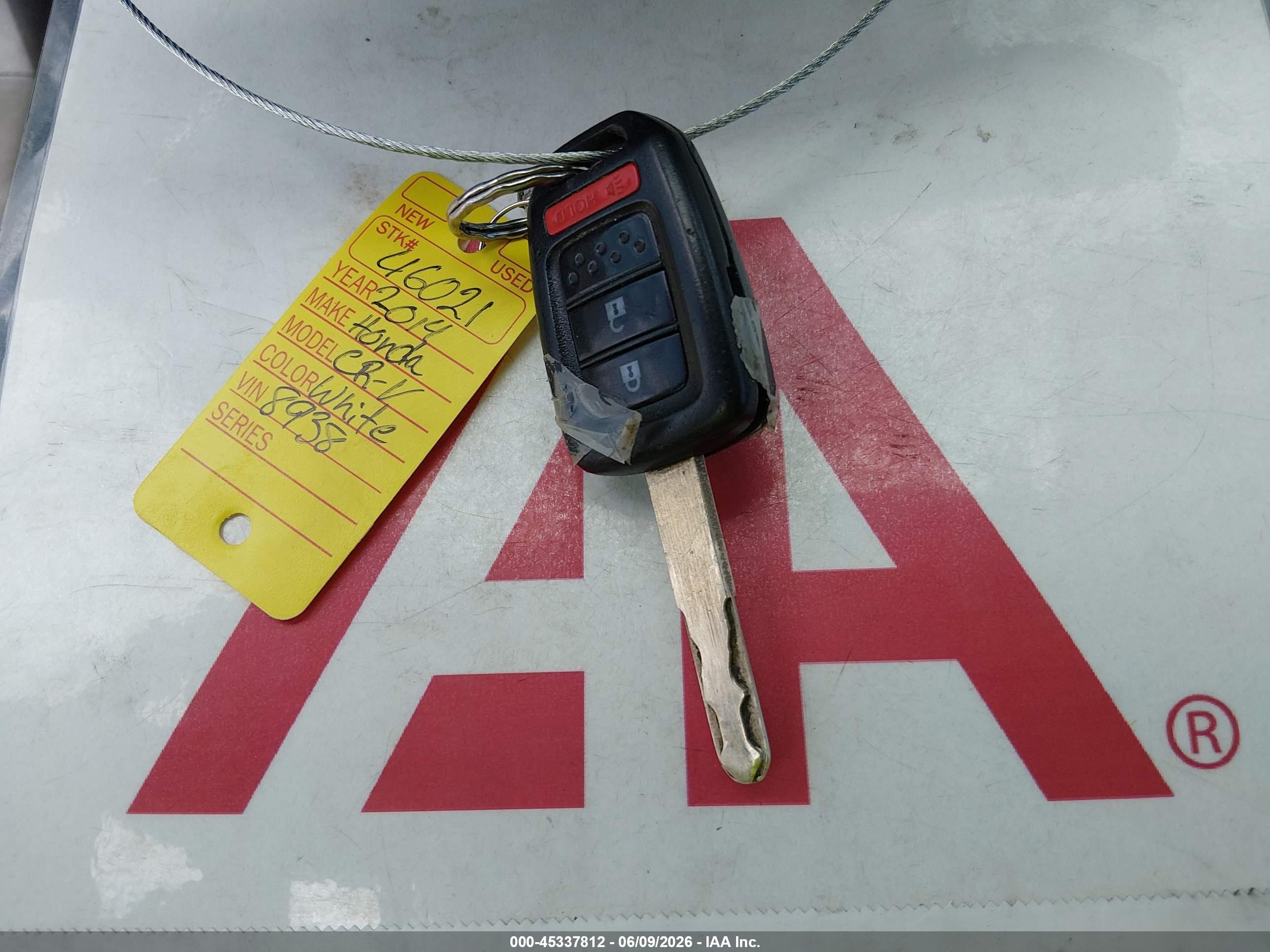 2014 Honda Cr-v Ex-l Белый vin: 5J6RM3H79EL038938