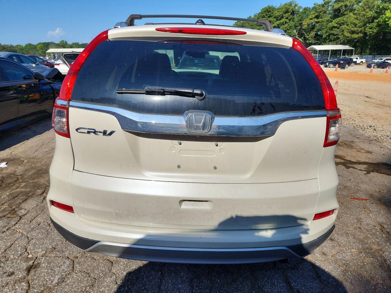 2015 Honda Cr-v White vin: 5J6RM3H79FL010381