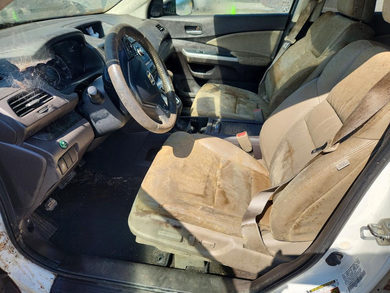 2012 Honda Cr-v Exl White vin: 5J6RM3H7XCL013981