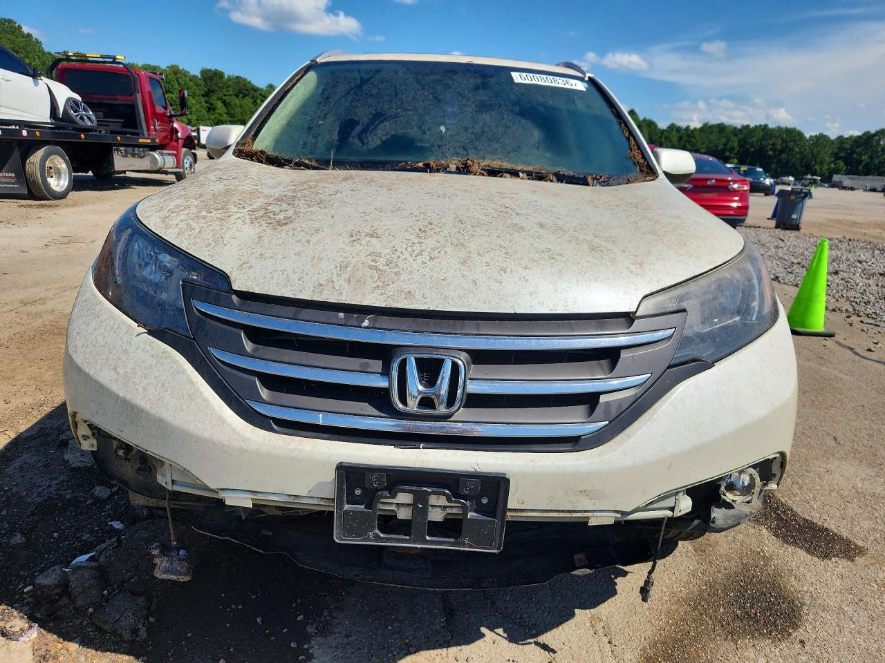 2012 Honda Cr-v Exl White vin: 5J6RM3H7XCL013981