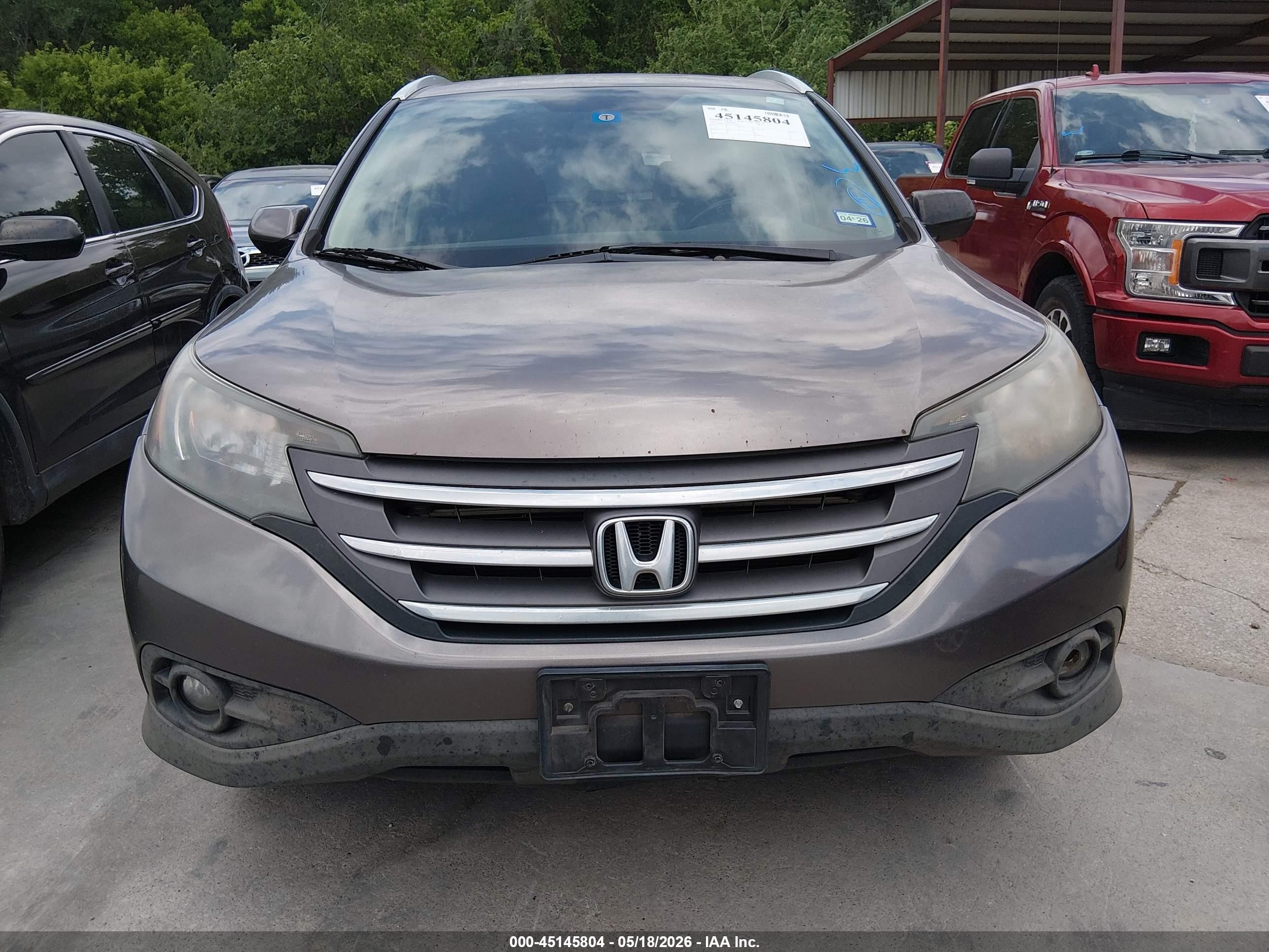 2012 Honda Cr-v Ex-l Brown vin: 5J6RM3H7XCL031980