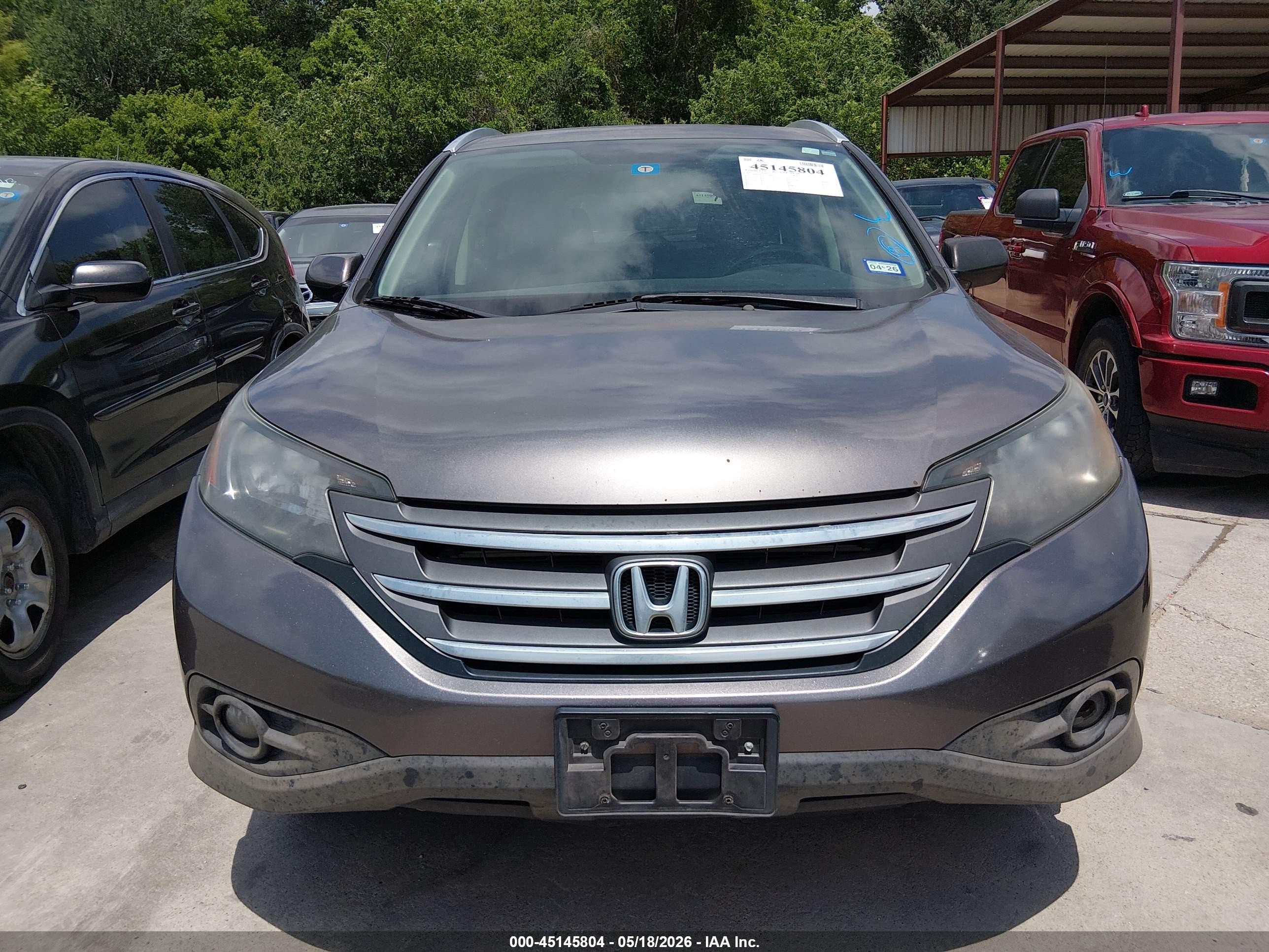2012 Honda Cr-v Ex-l Brown vin: 5J6RM3H7XCL031980