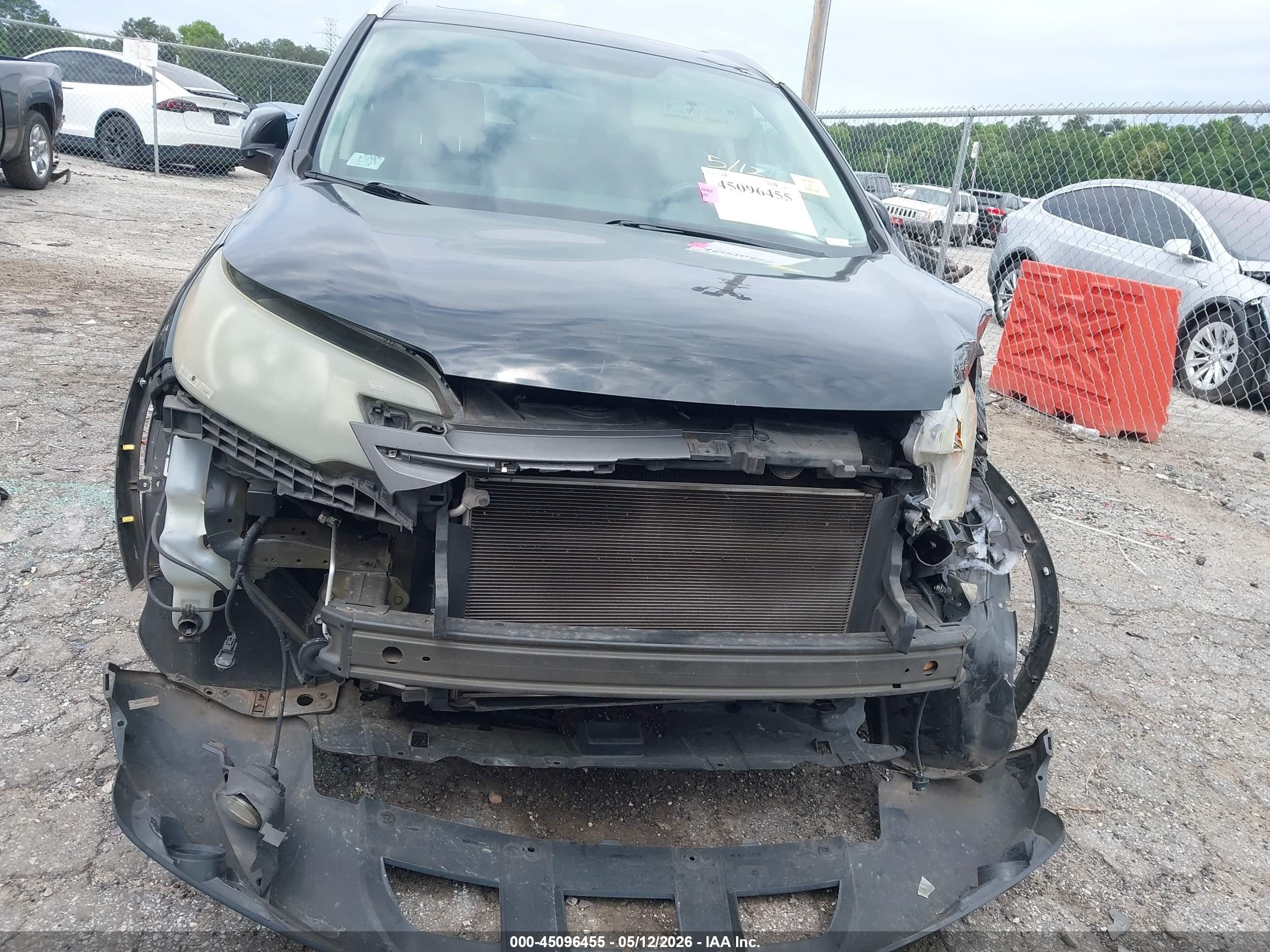 2012 Honda Cr-v Ex-l Black vin: 5J6RM3H7XCL039240