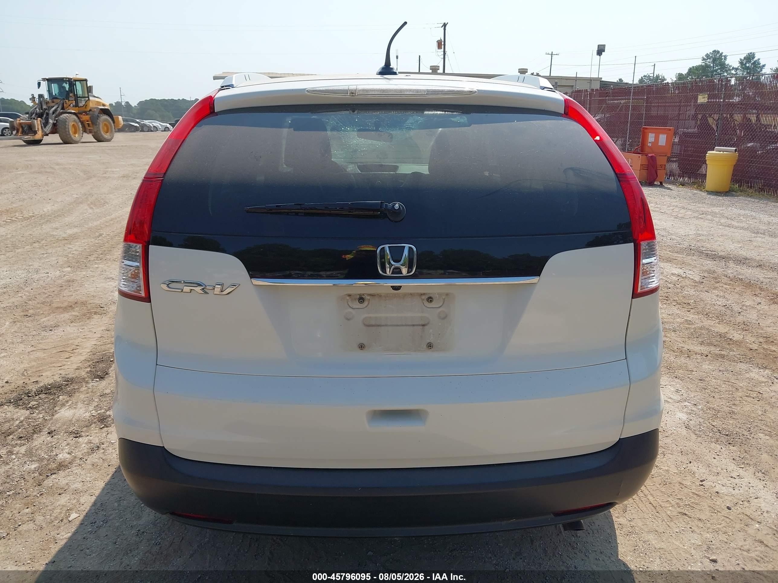 2012 Honda Cr-v Ex-l Белый vin: 5J6RM3H7XCL042641