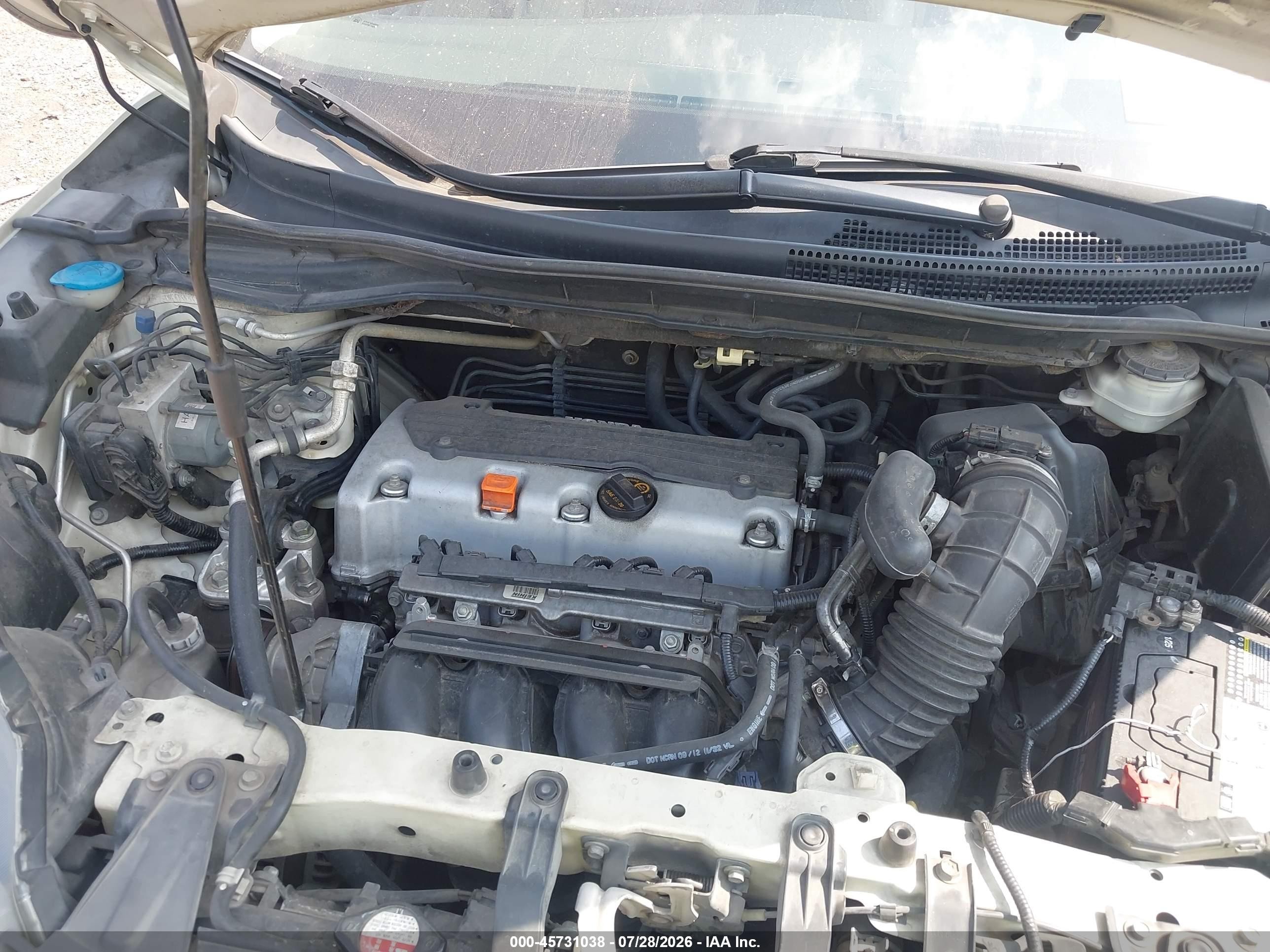 2013 Honda Cr-v Ex-l Белый vin: 5J6RM3H7XDL008202