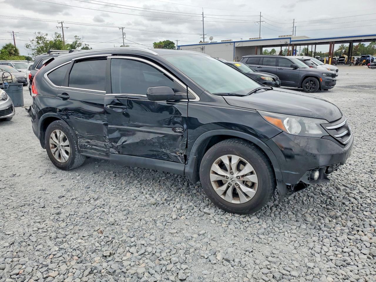 2013 Honda Cr-v Exl Black vin: 5J6RM3H7XDL009589