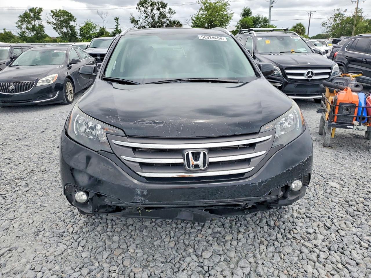 2013 Honda Cr-v Exl Black vin: 5J6RM3H7XDL009589