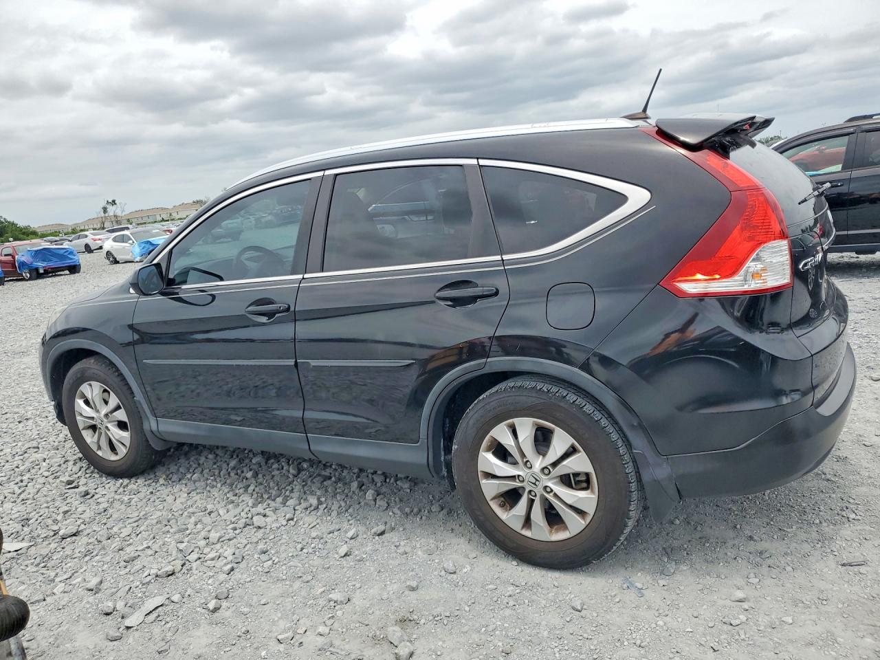 2013 Honda Cr-v Exl Black vin: 5J6RM3H7XDL009589