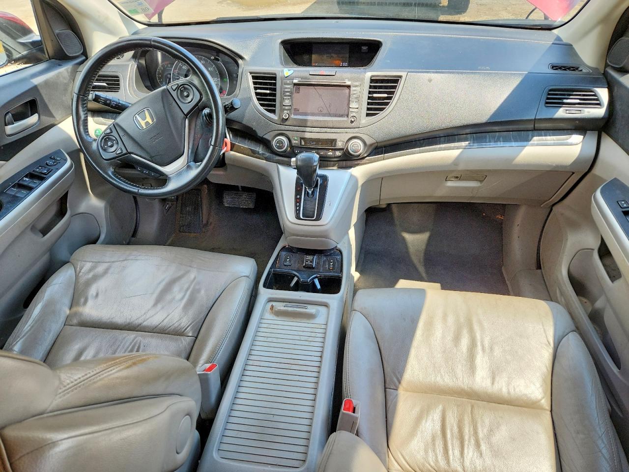 2013 Honda Cr-v Exl Burgundy vin: 5J6RM3H7XDL013593