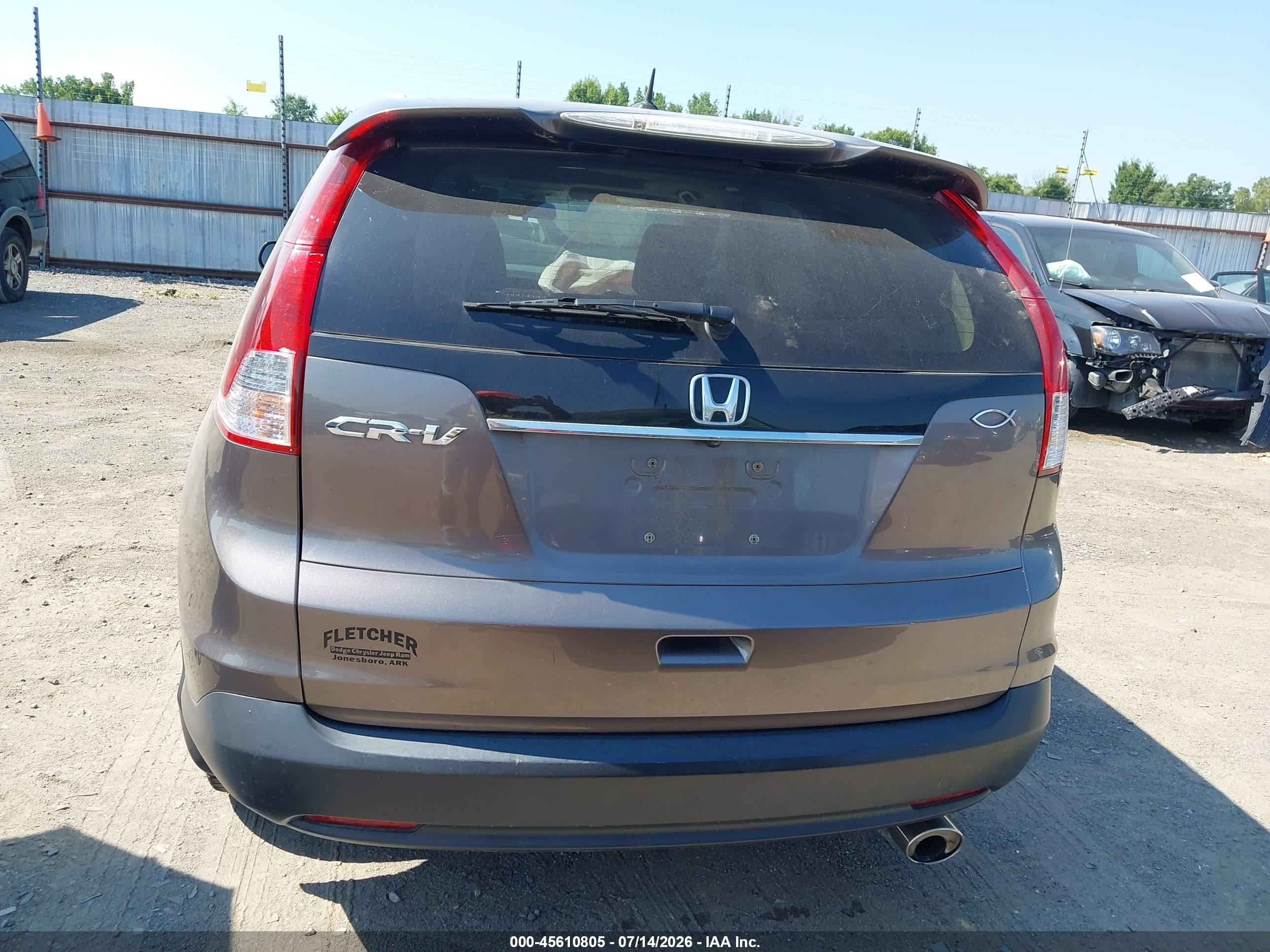 2013 Honda Cr-v Ex-l Gray vin: 5J6RM3H7XDL015828