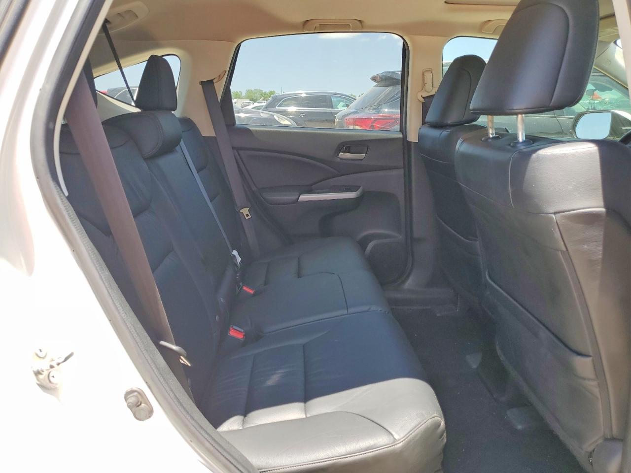 2013 Honda Cr-v Exl White vin: 5J6RM3H7XDL020608
