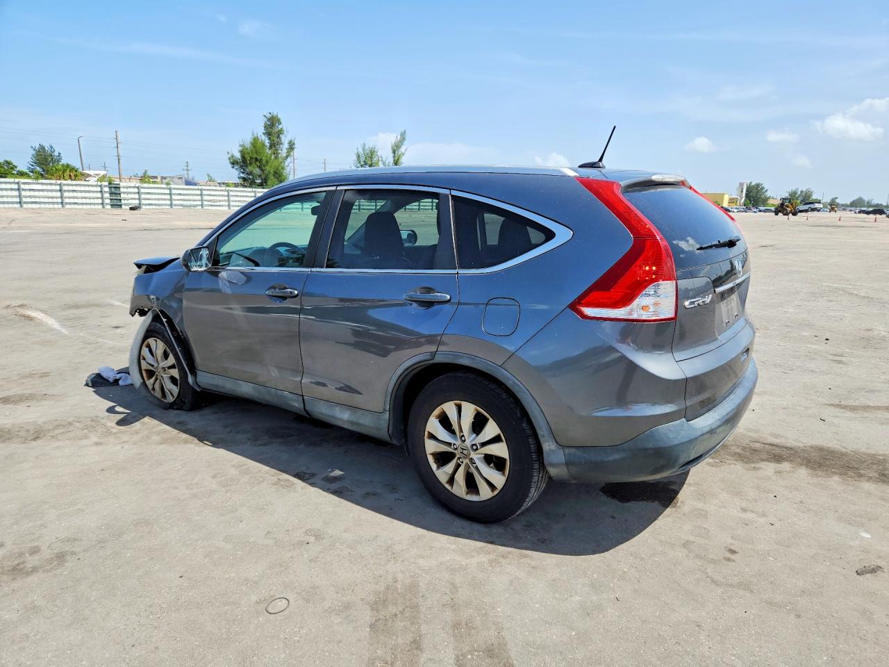 2014 Honda Cr-v Exl Gray vin: 5J6RM3H7XEL015572