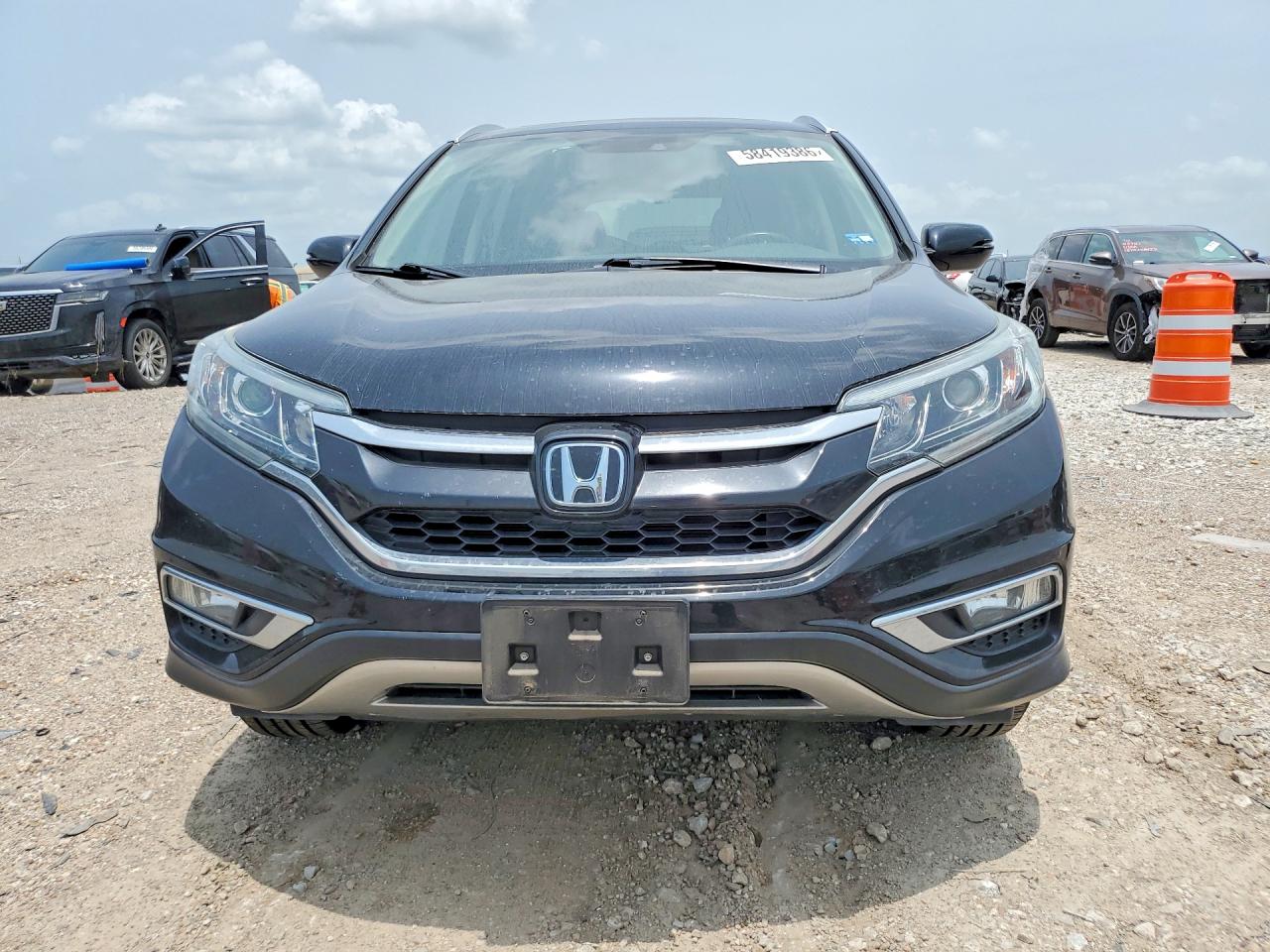 2015 Honda Cr-v Touring Black vin: 5J6RM3H91FL005838