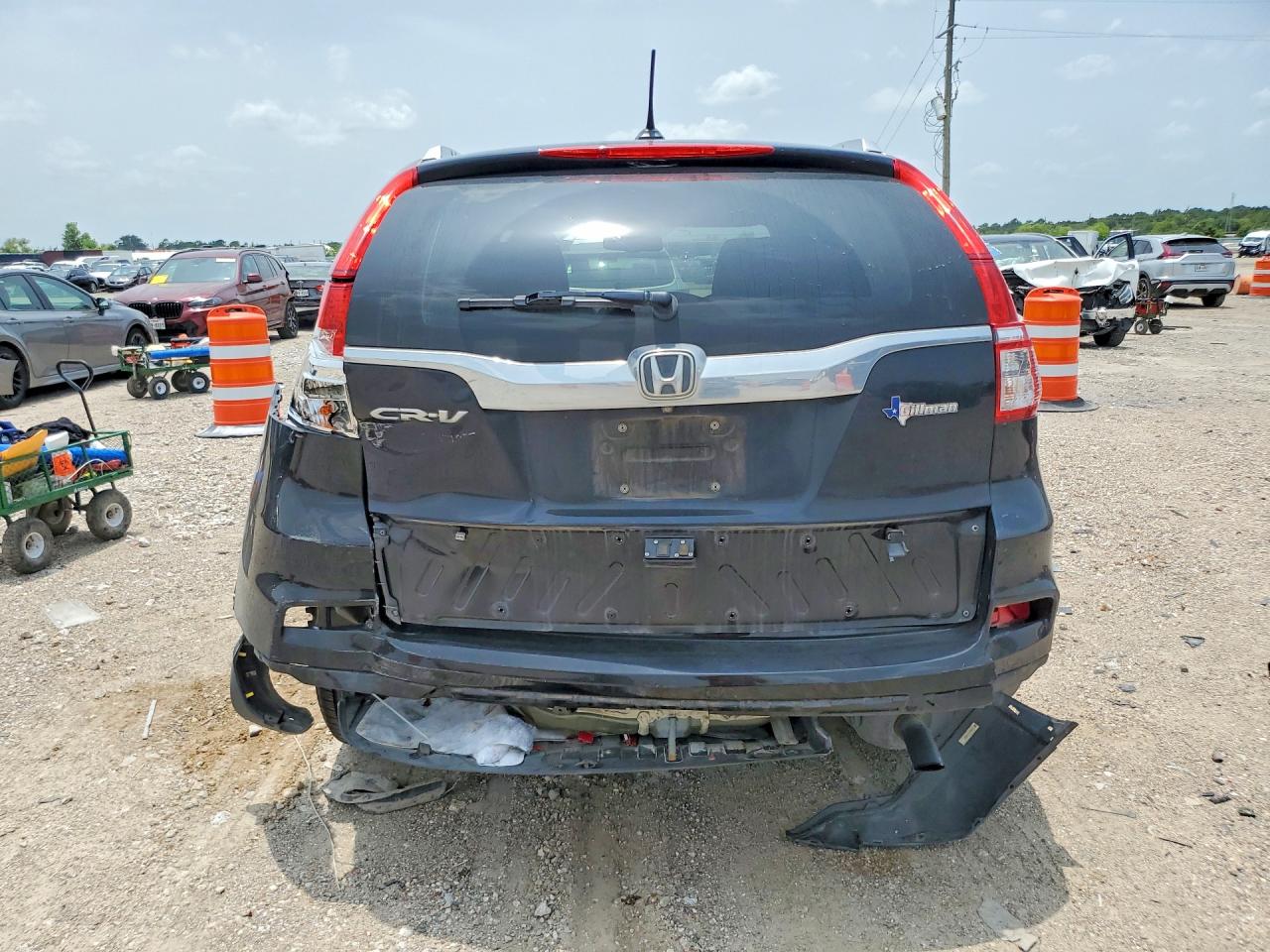 2015 Honda Cr-v Touring Black vin: 5J6RM3H91FL005838