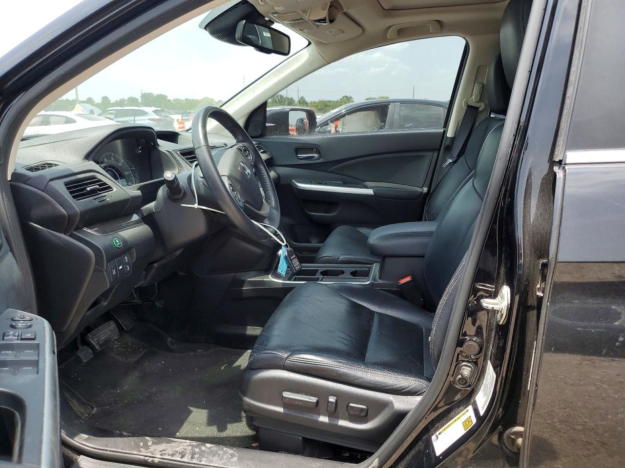 2015 Honda Cr-v Touring Black vin: 5J6RM3H91FL005838