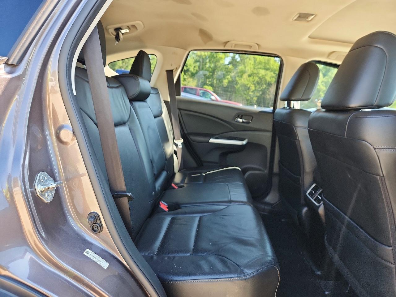 2015 Honda Cr-v Touring Gray vin: 5J6RM3H91FL025975
