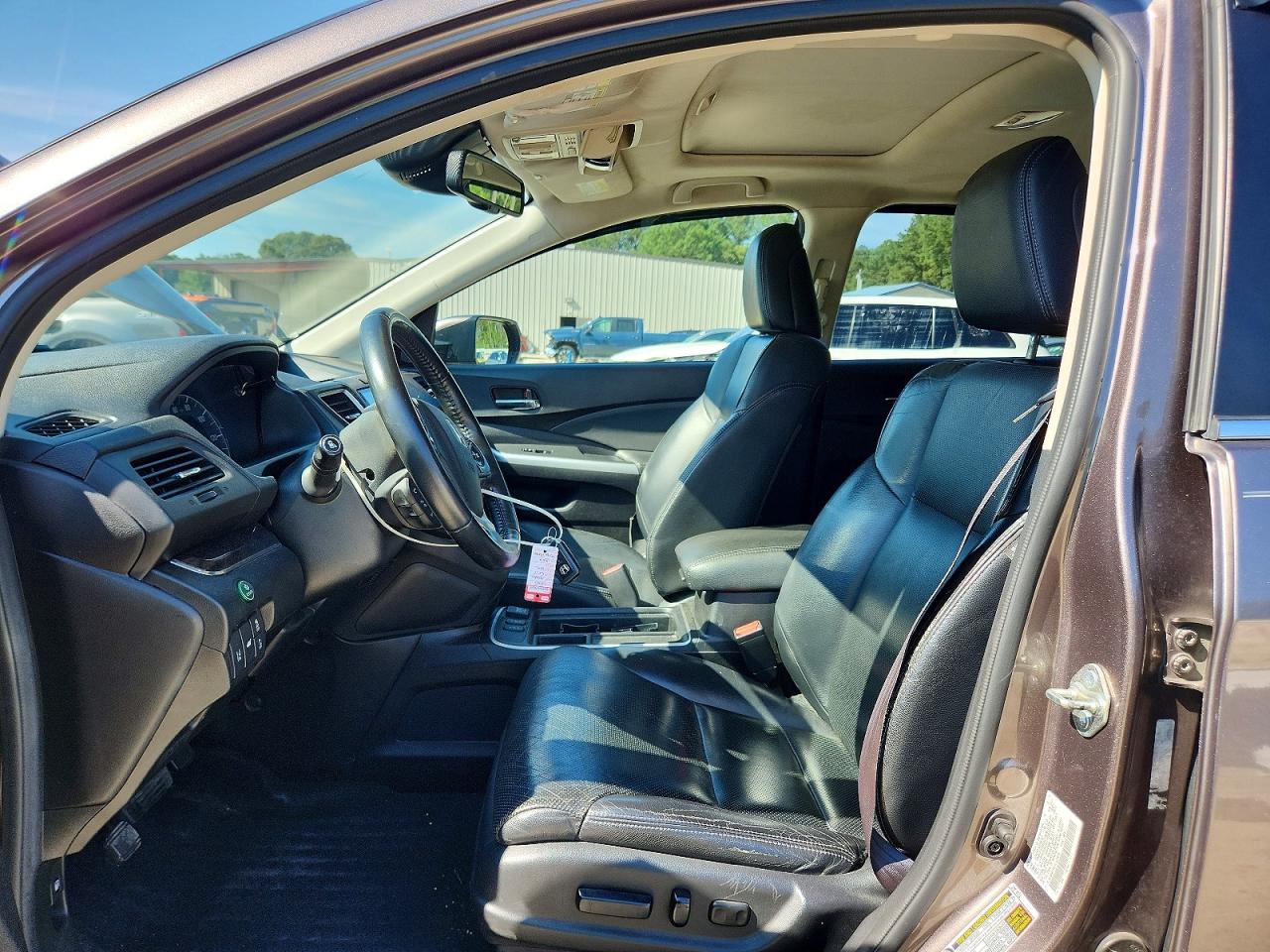 2015 Honda Cr-v Touring Gray vin: 5J6RM3H91FL025975