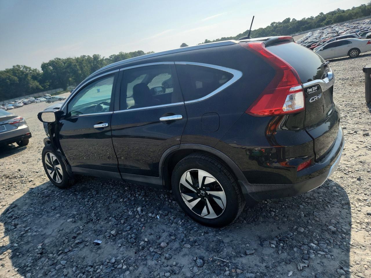 2015 Honda Cr-v Touring Черный vin: 5J6RM3H92FL026472