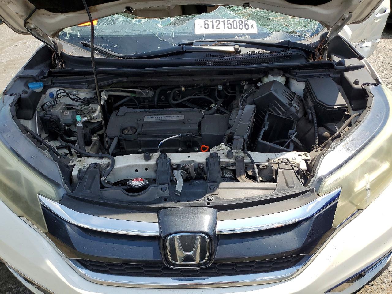 2015 Honda Cr-v Touring Белый vin: 5J6RM3H99FL006204