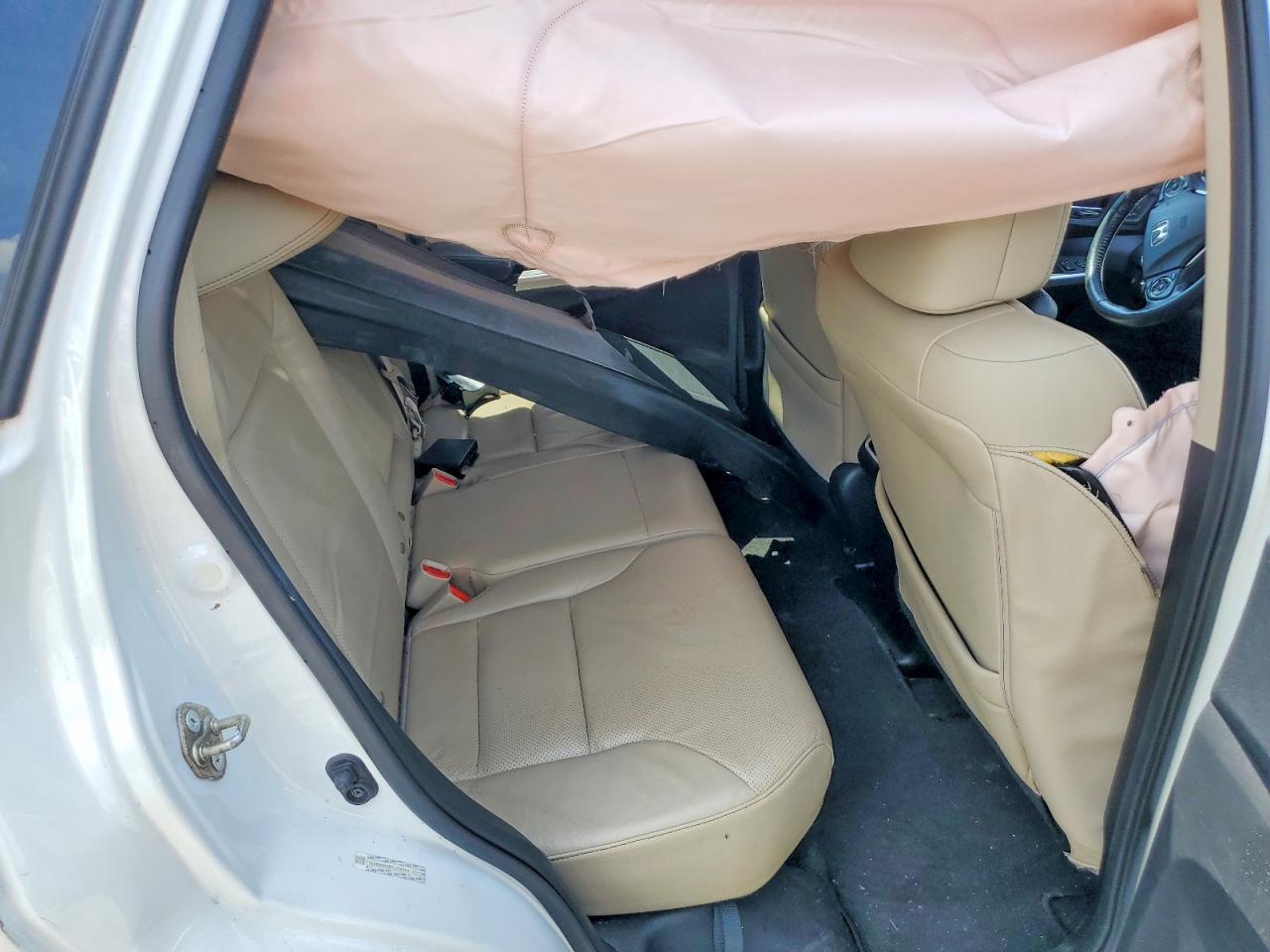 2015 Honda Cr-v Touring Белый vin: 5J6RM3H99FL006204
