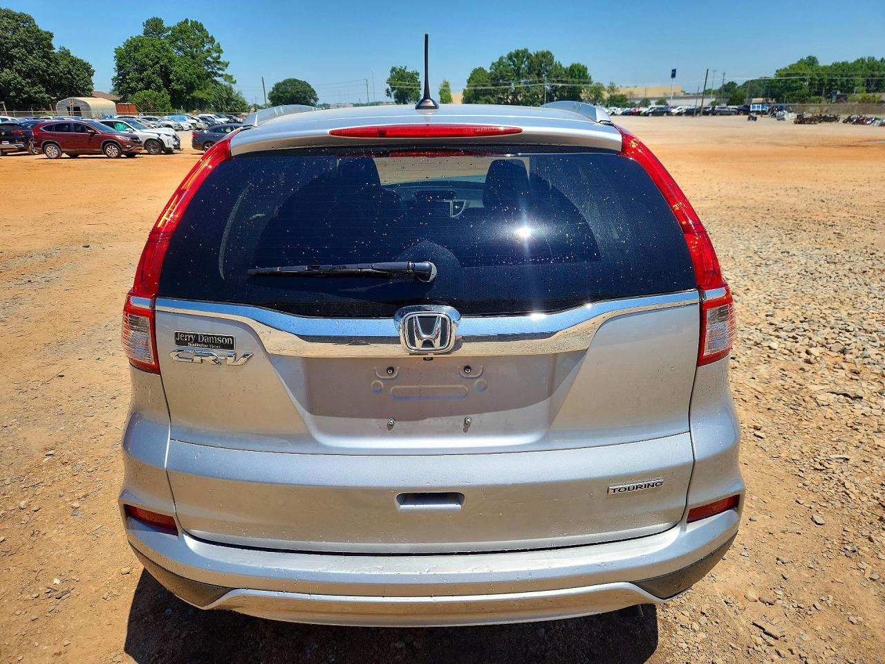 2016 Honda Cr-v Touring Silver vin: 5J6RM3H9XGL018606