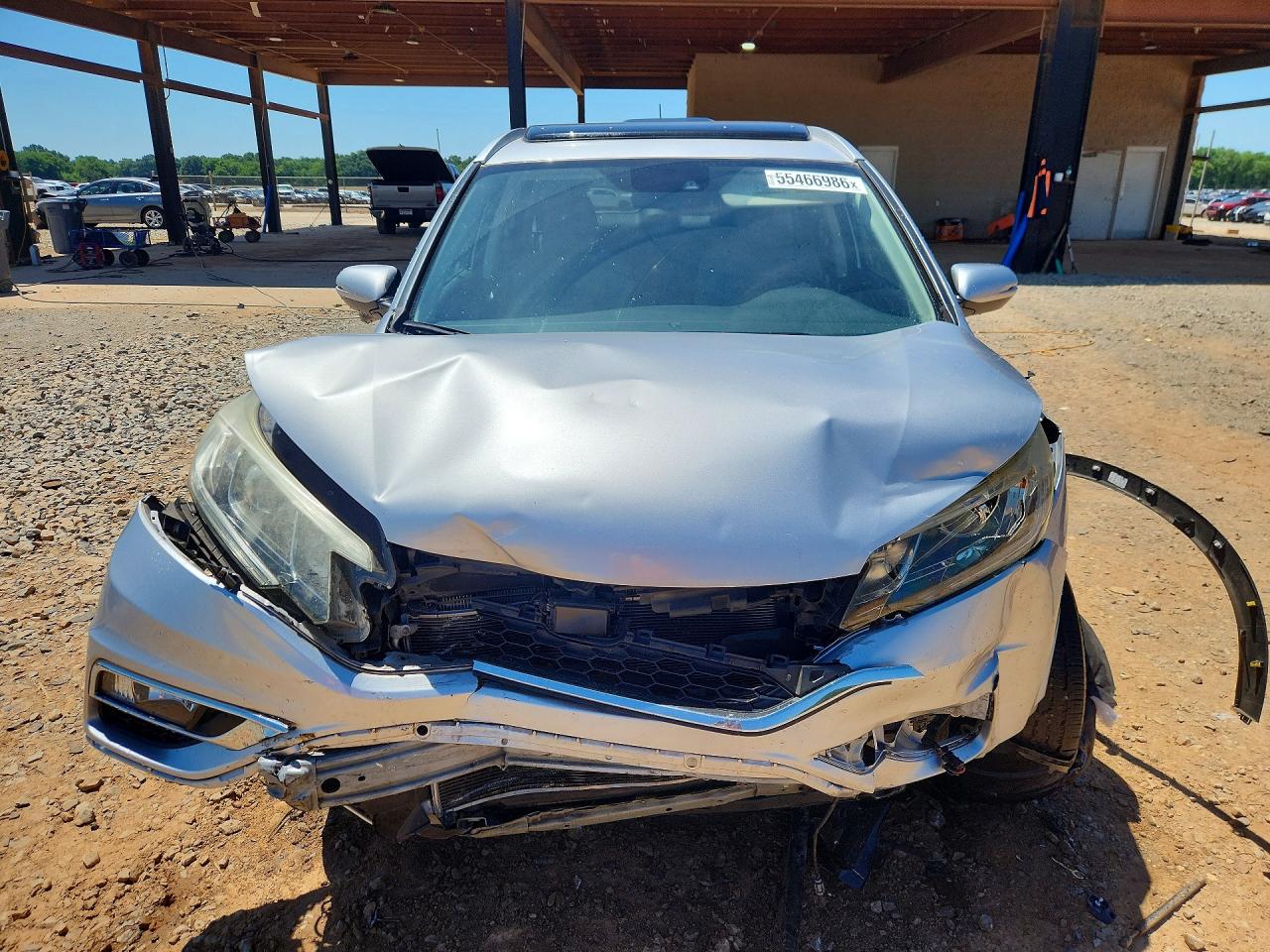 2016 Honda Cr-v Touring Silver vin: 5J6RM3H9XGL018606