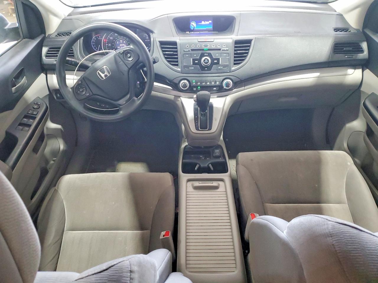 2012 Honda Cr-v Lx White vin: 5J6RM4H30CL023633