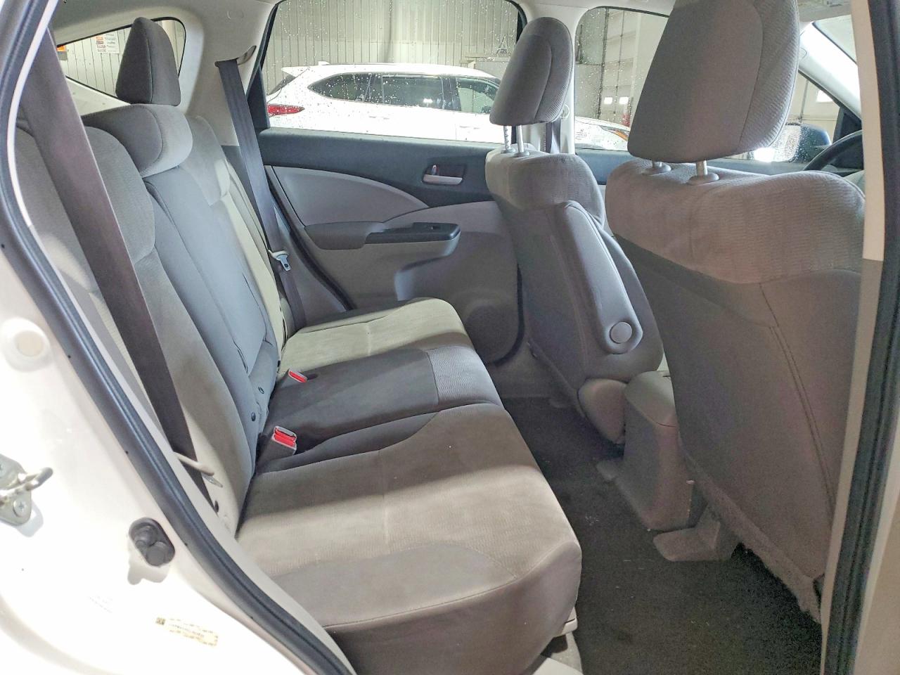 2012 Honda Cr-v Lx White vin: 5J6RM4H30CL023633