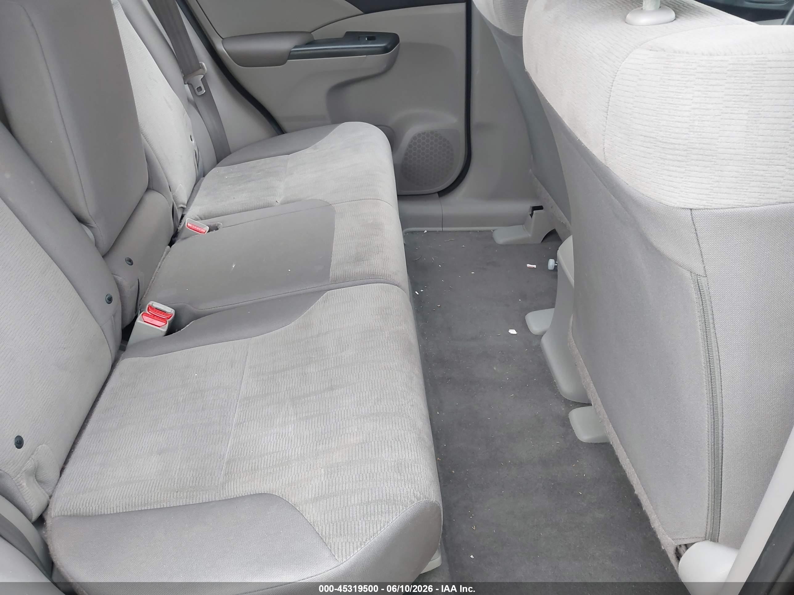 2012 Honda Cr-v Lx Burgundy vin: 5J6RM4H30CL046605