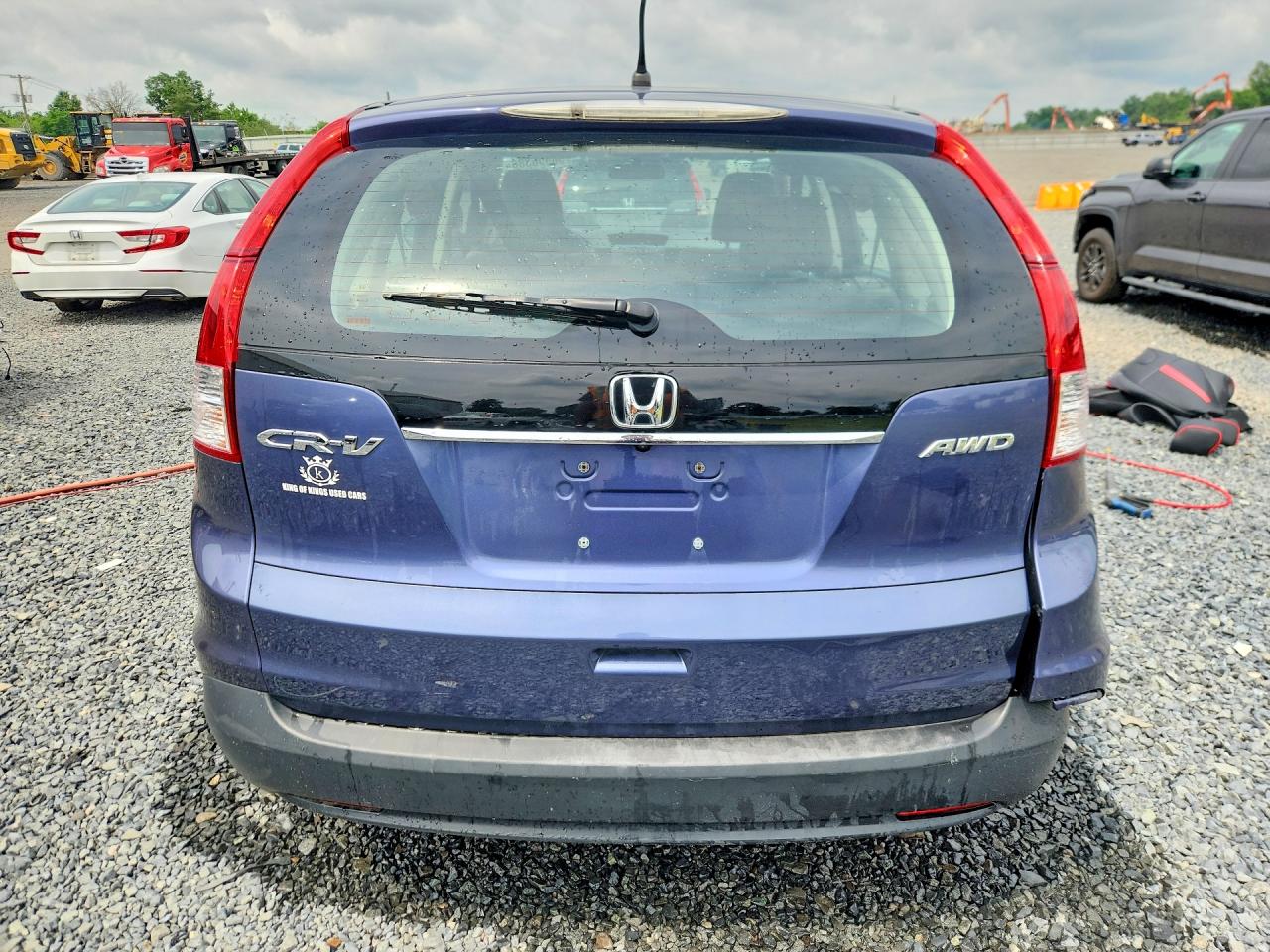 2012 Honda Cr-v Lx Blue vin: 5J6RM4H30CL073674