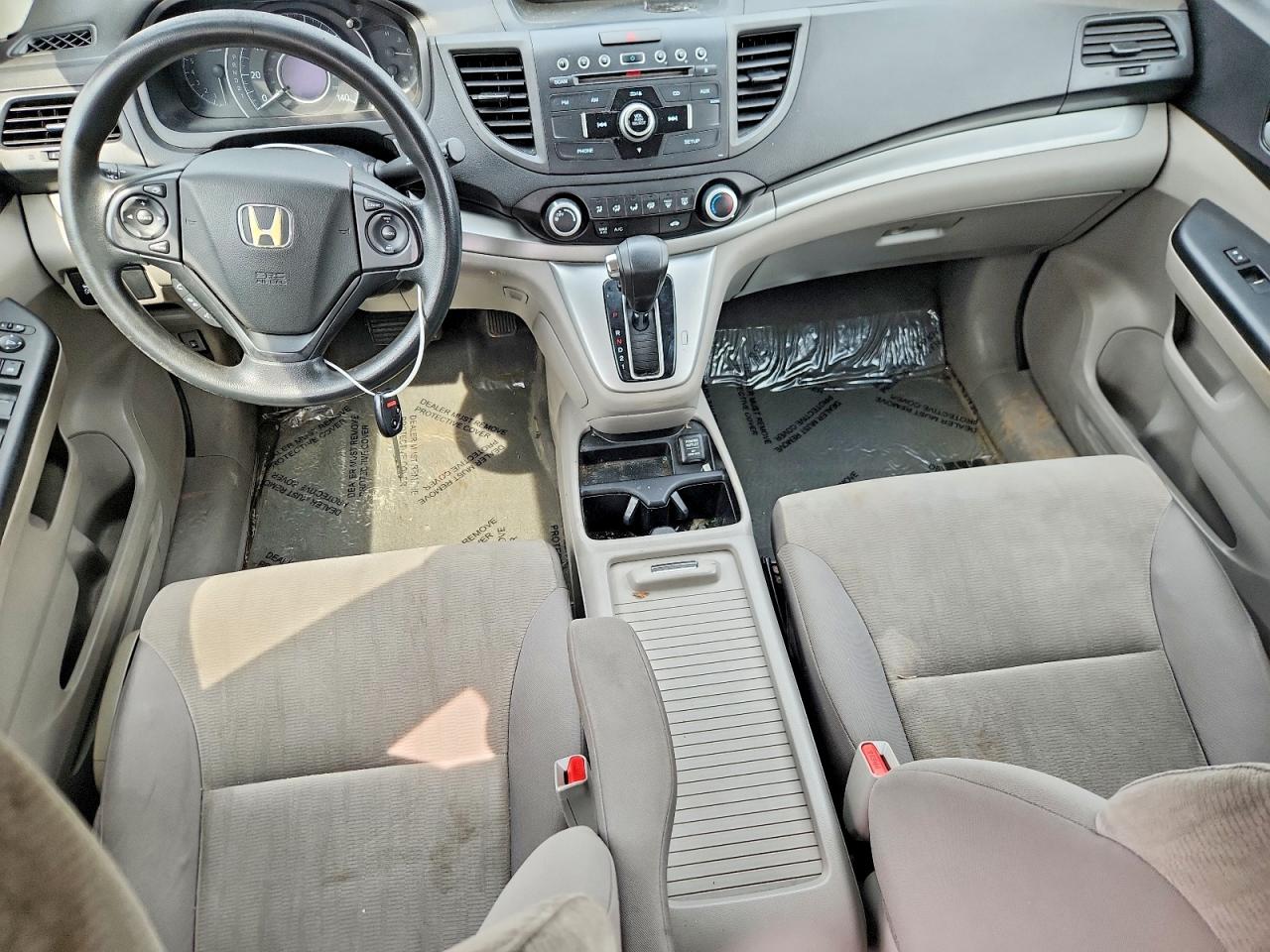 2012 Honda Cr-v Lx Blue vin: 5J6RM4H30CL073674