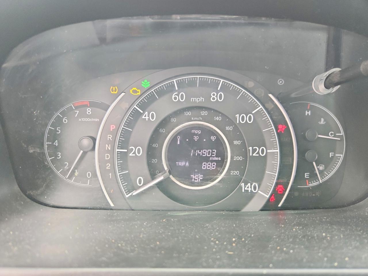 2012 Honda Cr-v Lx Blue vin: 5J6RM4H30CL073674