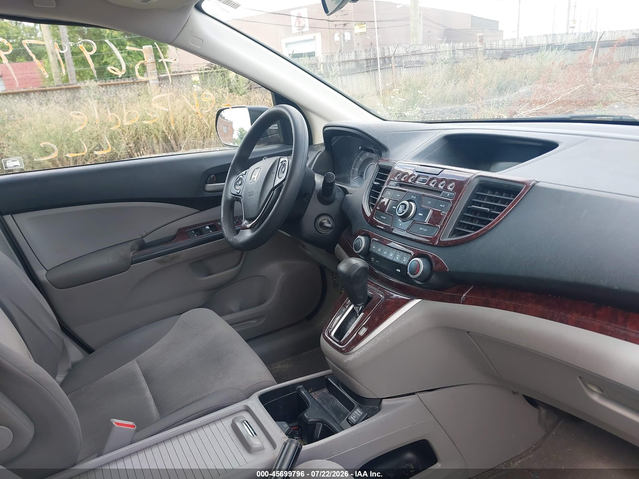 2012 Honda Cr-v Lx Purple vin: 5J6RM4H30CL078809