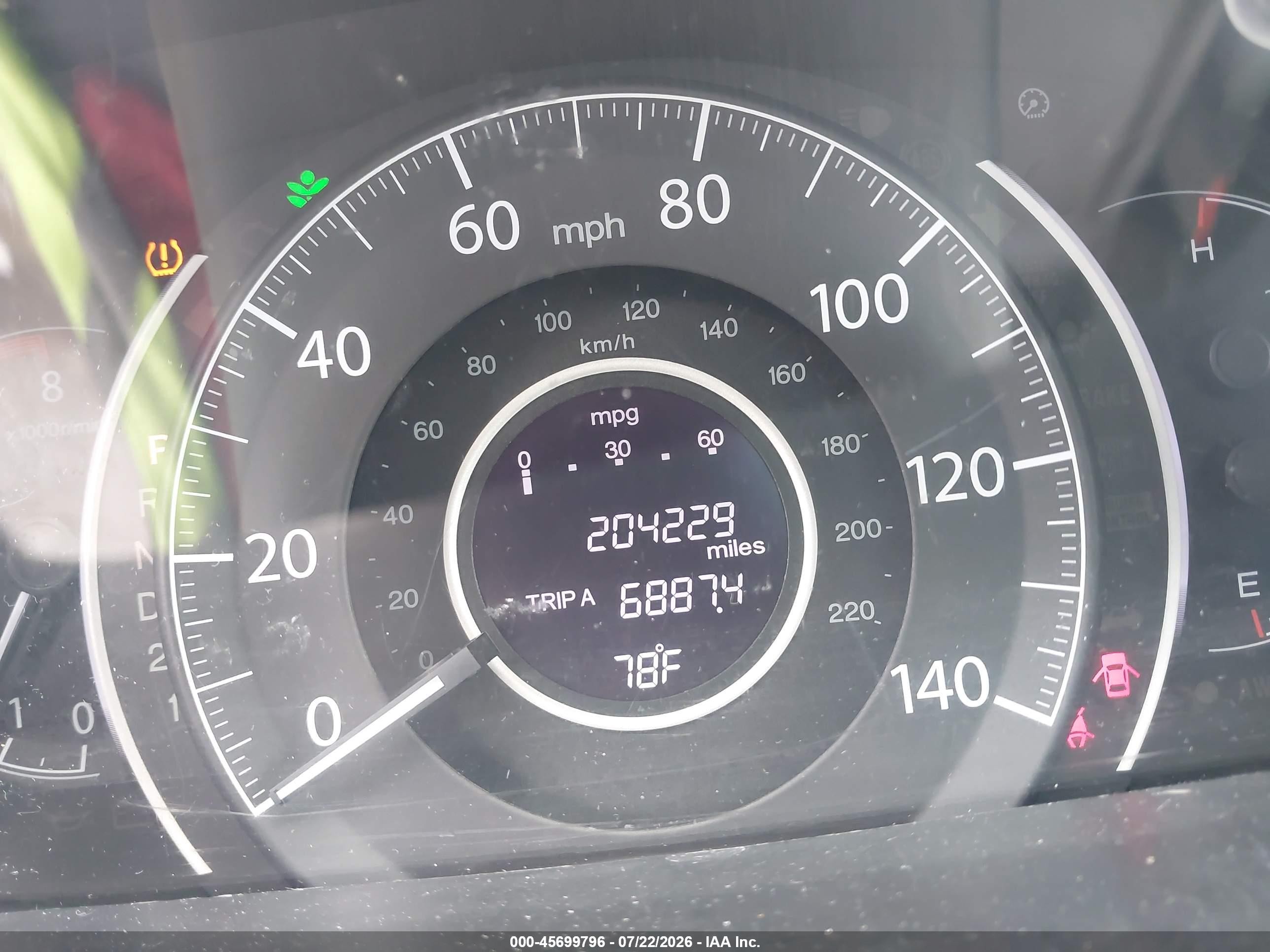 2012 Honda Cr-v Lx Purple vin: 5J6RM4H30CL078809