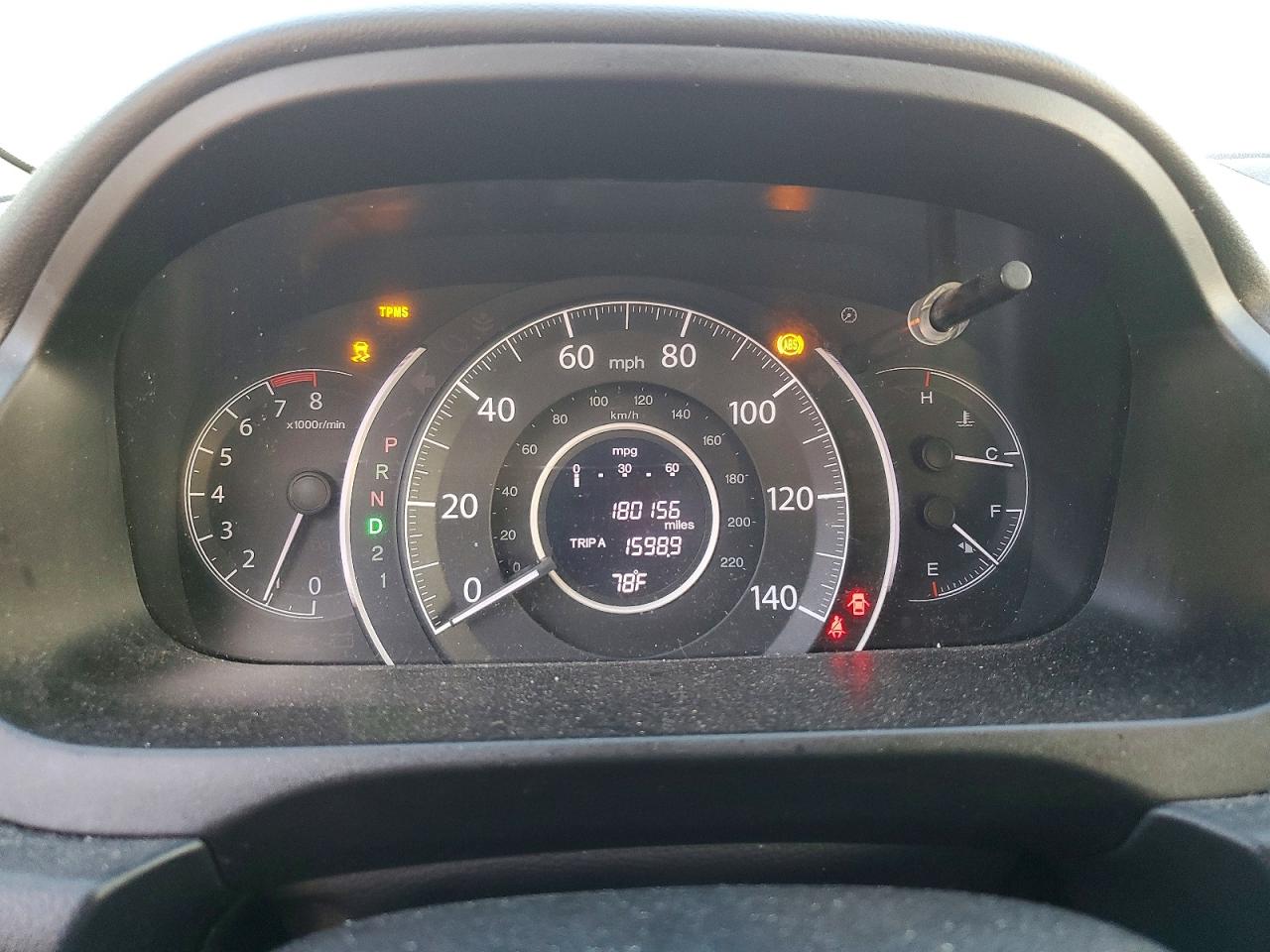 2013 Honda Cr-v Lx White vin: 5J6RM4H30DL006963