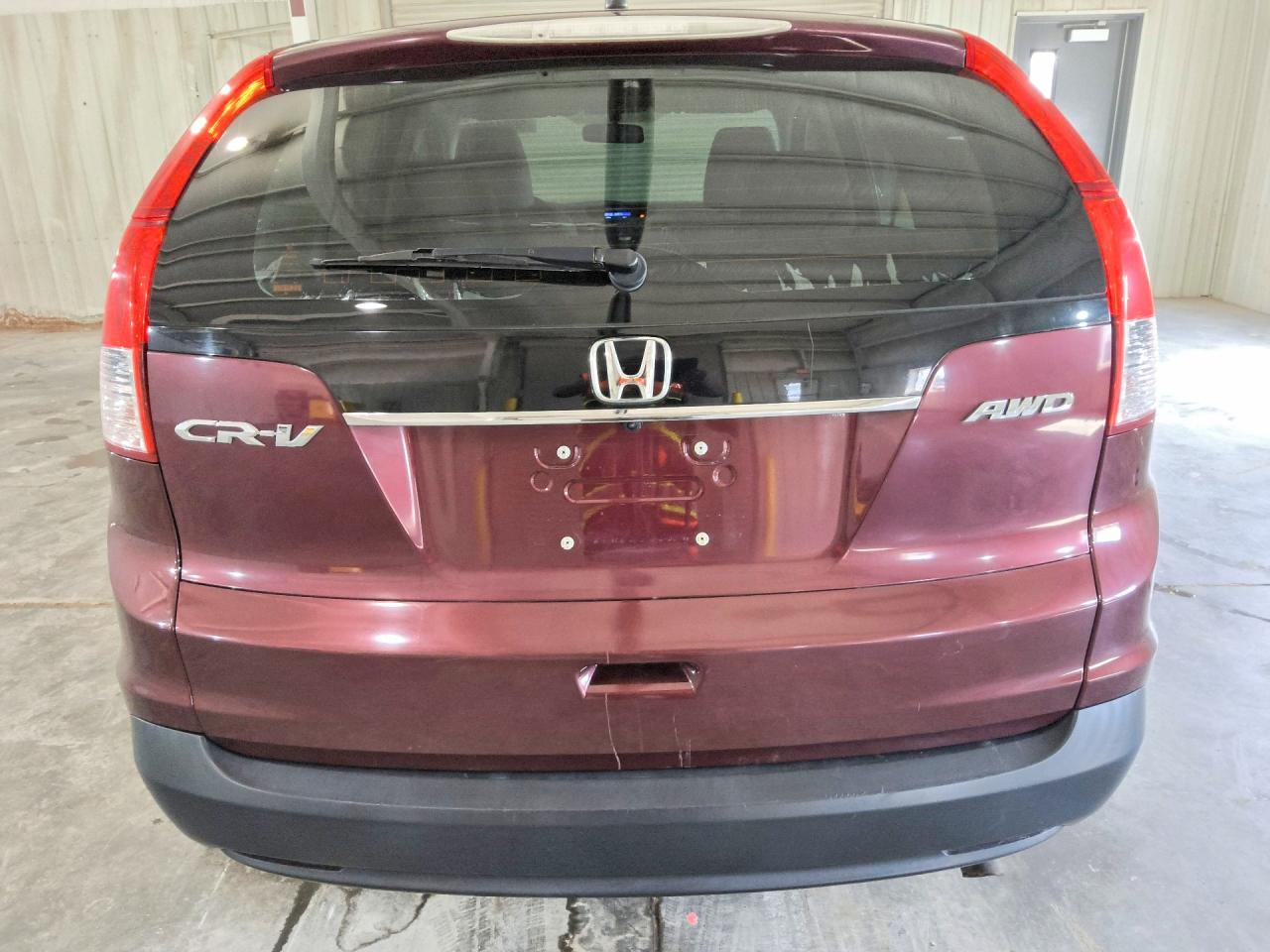 2013 Honda Cr-v Lx Burgundy vin: 5J6RM4H30DL010012