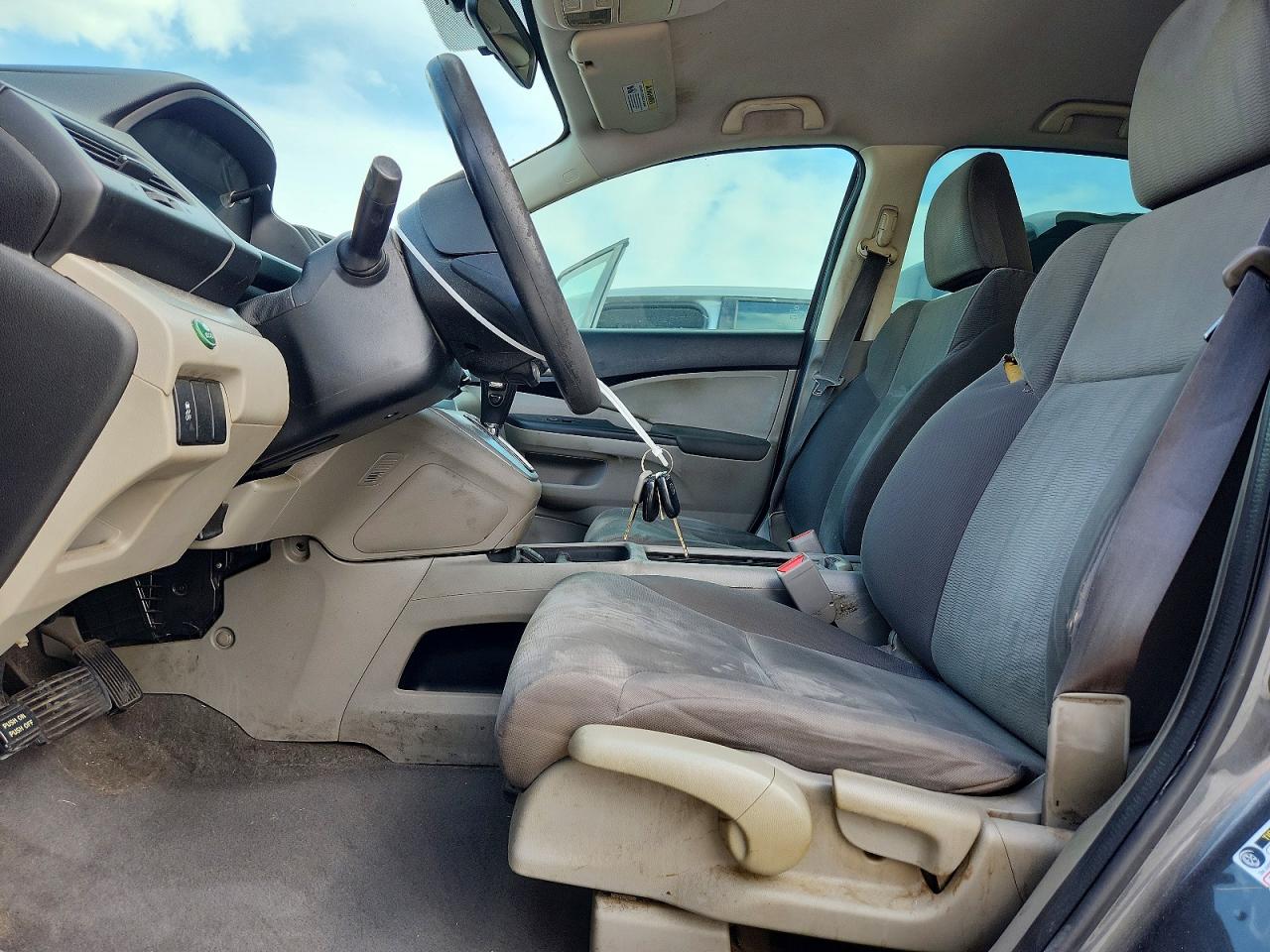 2013 Honda Cr-v Lx Charcoal vin: 5J6RM4H30DL016070