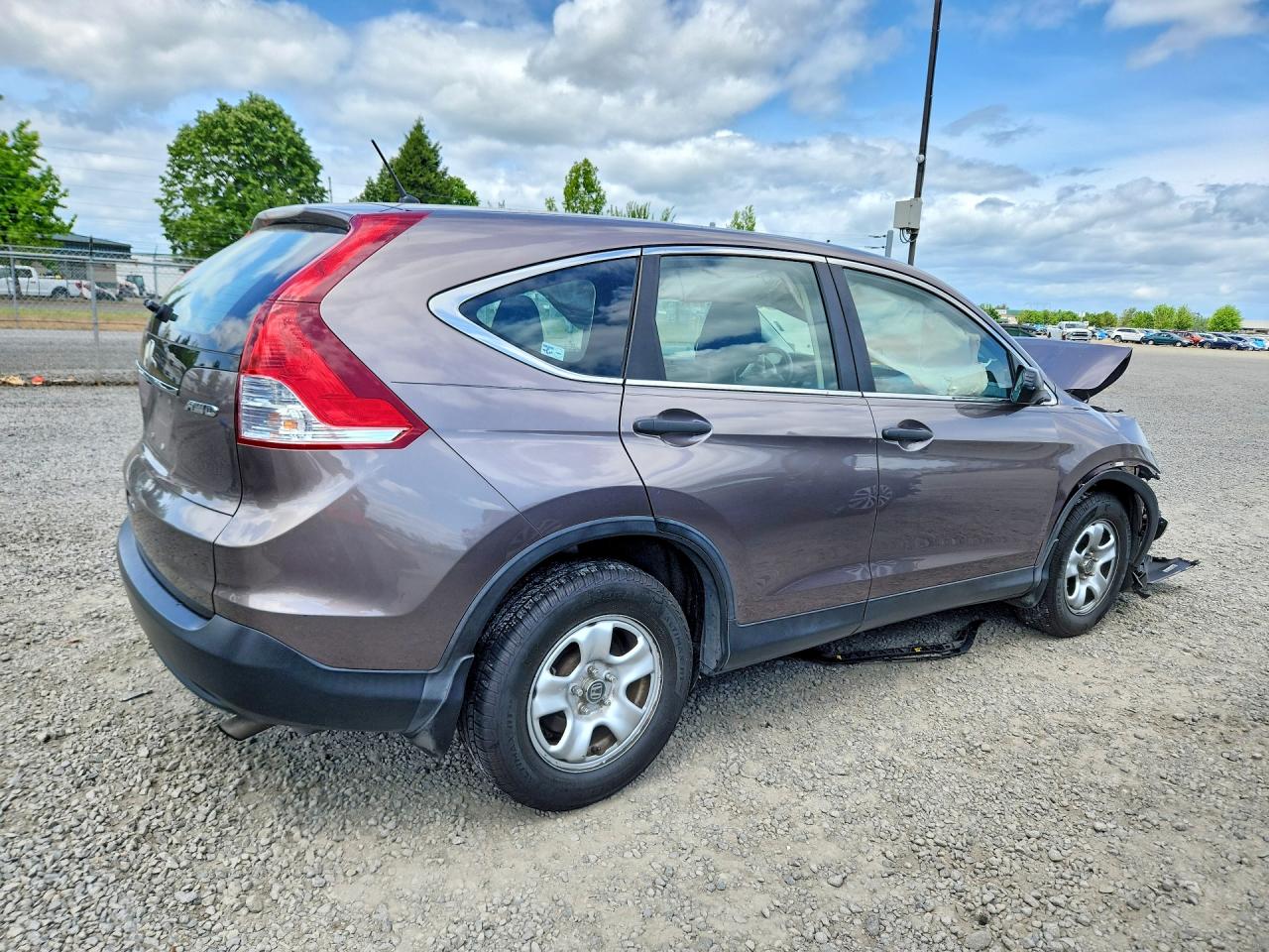 2013 Honda Cr-v Lx Серый vin: 5J6RM4H30DL030969