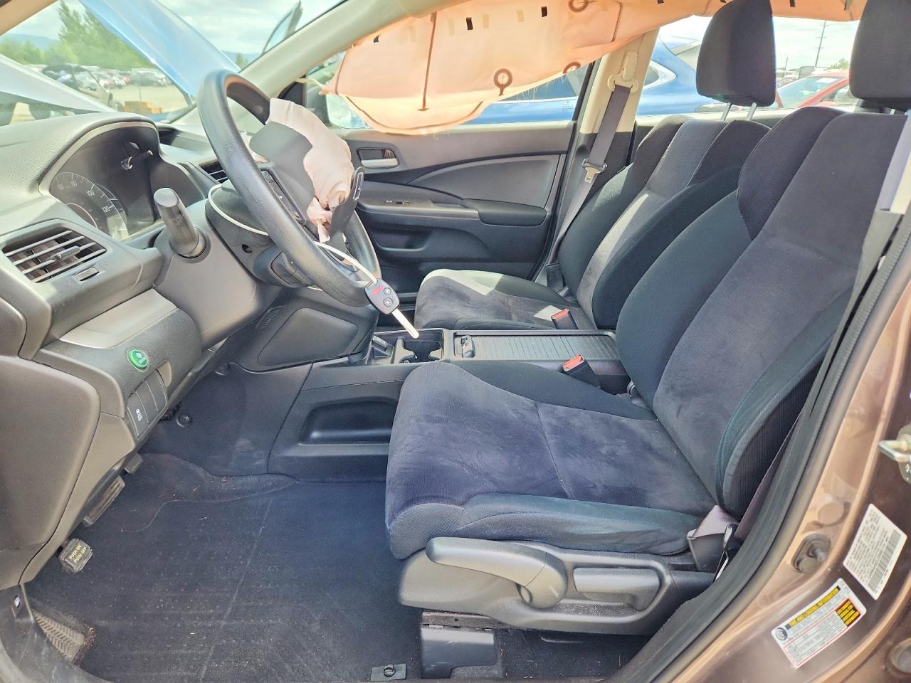 2013 Honda Cr-v Lx Серый vin: 5J6RM4H30DL030969