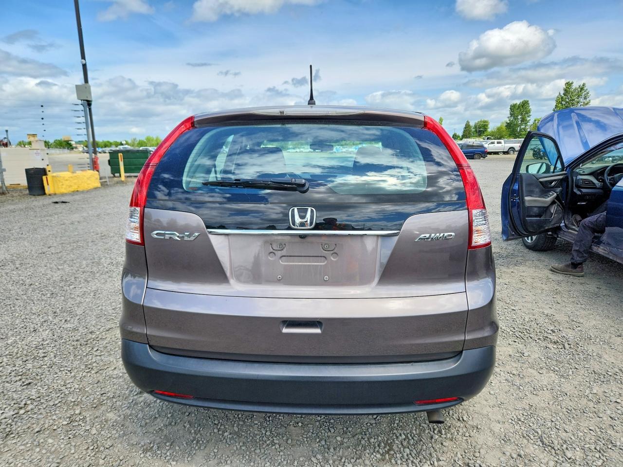 2013 Honda Cr-v Lx Серый vin: 5J6RM4H30DL030969