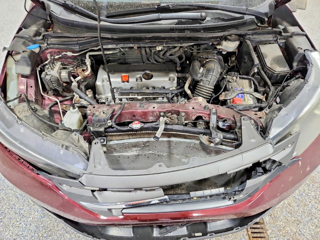 2013 Honda Cr-v Lx Бордовый vin: 5J6RM4H30DL071313