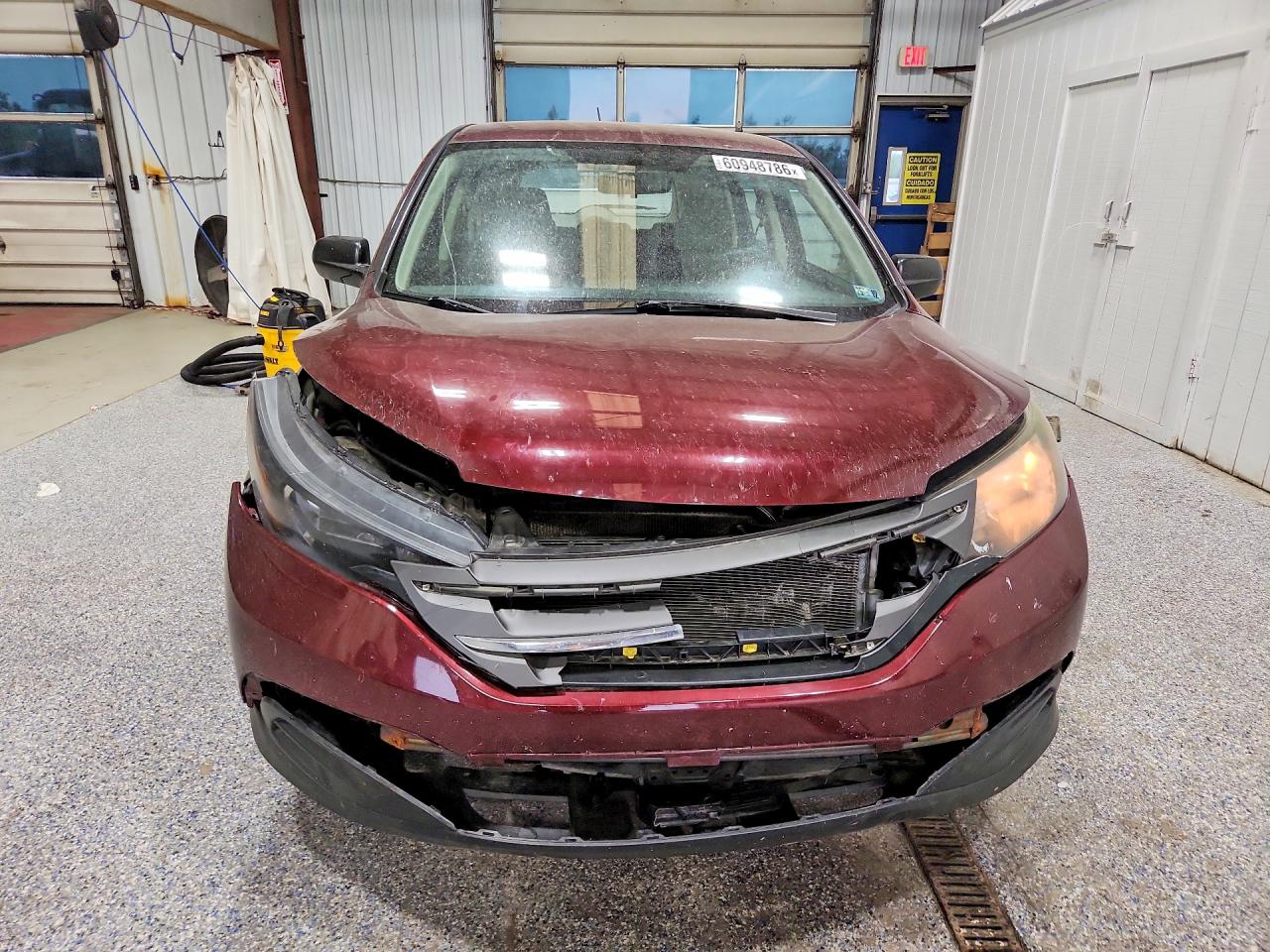 2013 Honda Cr-v Lx Бордовый vin: 5J6RM4H30DL071313