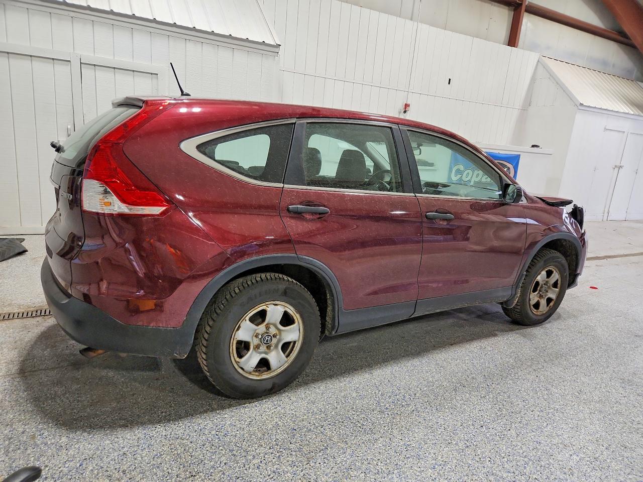 2013 Honda Cr-v Lx Бордовый vin: 5J6RM4H30DL071313