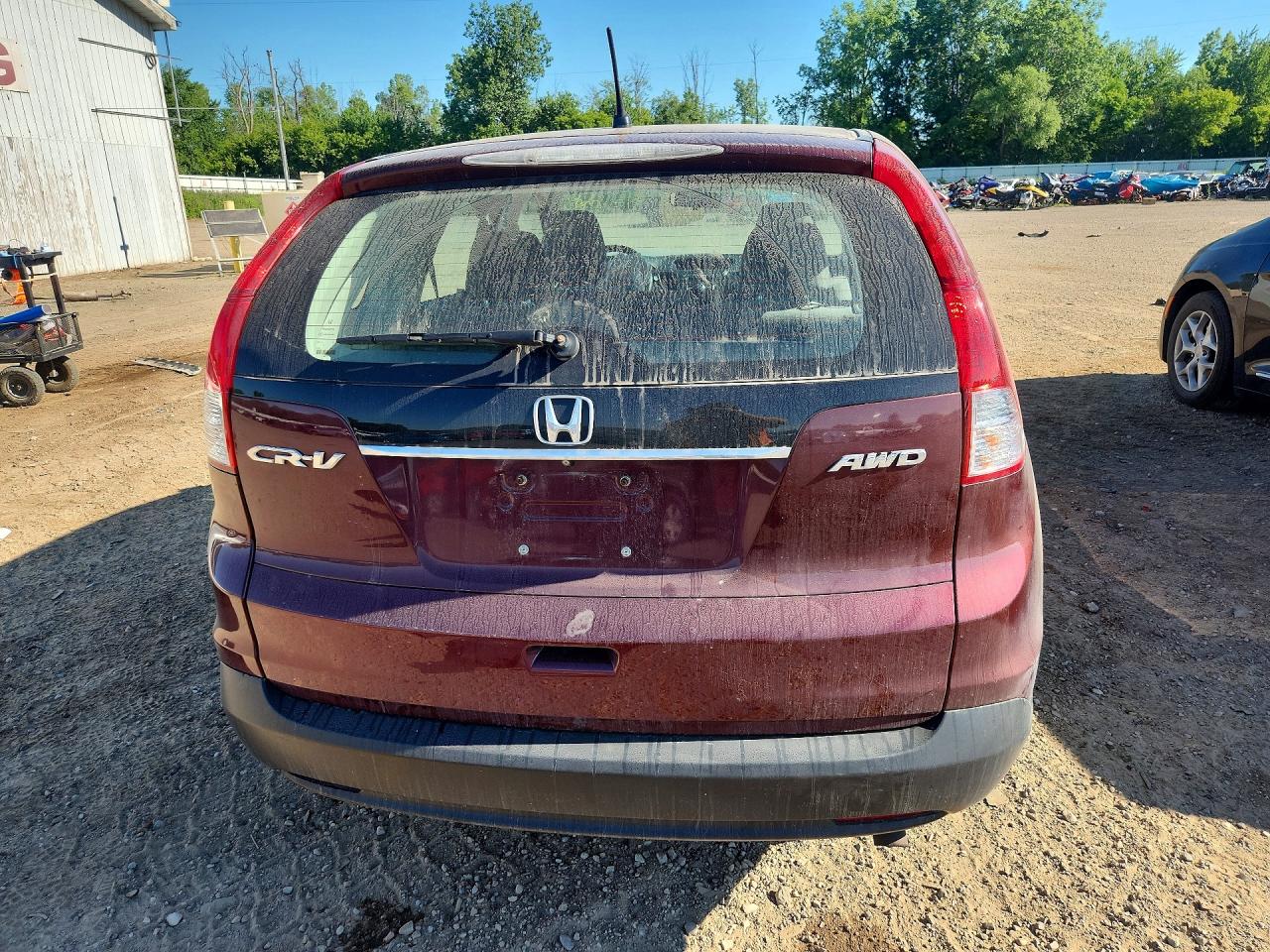 2014 Honda Cr-v Lx Бордовый vin: 5J6RM4H30EL005250